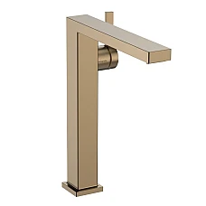 Змішувач для умивальника Hansgrohe Tecturis E 240 CoolStart 73072140 Brushed Bronze