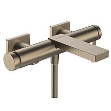 Змішувач для ванни Hansgrohe Tecturis E 73420140 Brushed Bronze