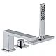 Змішувач для ванни на 3 отвори Hansgrohe Tecturis E 73443000 Chrome