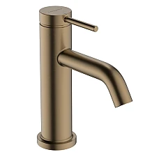 Змішувач для умивальника Hansgrohe Tecturis S 80 CoolStart 73301140 Brushed Bronze