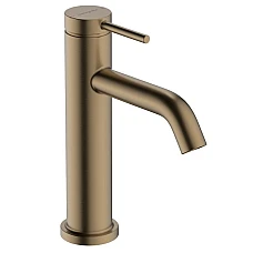 Смеситель для умывальника pop-up Hansgrohe Tecturis S 110 73310140 Brushed Bronze