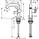 Змішувач для умивальника push-open Hansgrohe Tecturis S 110 Fine CoolStart 73320670 Matt Black