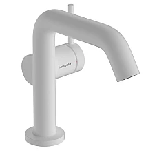 Змішувач для умивальника push-open Hansgrohe Tecturis S 110 Fine CoolStart 73320700 Matt White