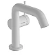 Смеситель для умывальника Push-Open Hansgrohe Tecturis S 110 Fine CoolStart 73320700 Matt White