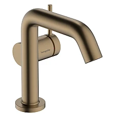 Смеситель для умывальника pop-up Hansgrohe Tecturis S 110 Fine CoolStart 73323140 Brushed Bronze