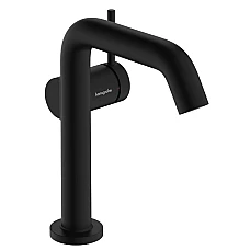 Змішувач для умивальника push-open Hansgrohe Tecturis S 150 Fine CoolStart 73340670 Matt Black