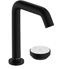 Змішувач для умивальника Hansgrohe Tecturis S 150 CoolStart на 2 отвори 73353670 Matt Black