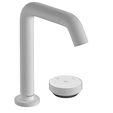 Смеситель для умывальника Hansgrohe Tecturis S 150 CoolStart на 2 отверстия 73353700 Matt White