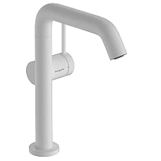 Змішувач для умивальника push-open Hansgrohe Tecturis S 210 Fine CoolStart 73360700 Matt White