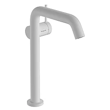Змішувач для умивальника push-open Hansgrohe Tecturis S 240 Fine CoolStart 73370700 Matt White