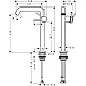 Змішувач для умивальника Hansgrohe Tecturis S 240 Fine CoolStart 73372000 Chrome