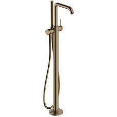 Смеситель для ванны напольной Hansgrohe Tecturis S 73440140 Brushed Bronze