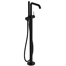 Смеситель для ванны напольной Hansgrohe Tecturis S 73440670 Matt Black