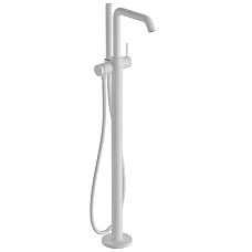 Змішувач для ванни підлоговий Hansgrohe Tecturis S 73440700 Matt White