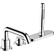 Змішувач для ванни на 3 отвори Hansgrohe Tecturis S 73447000 Chrome