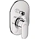 Смеситель скрытого монтажа для ванны/душа, верхняя часть 200 Chrome HANSGROHE Vernis Blend 71449000