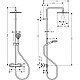 Душевая система с термостатом Matt Black HANSGROHE Vernis Shape Showerpipe 240 26427670