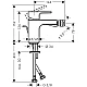 Смеситель для биде Hansgrohe Vernis Shape (71211000) хром