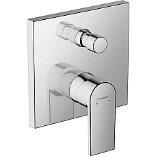 Смеситель скрытого монтажа для ванны/душа, верхняя часть Chrome HANSGROHE Vernis Shape 71468000