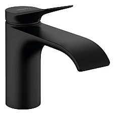 Змішувач для умивальника на холодну воду Matt Black HANSGROHE Vivenis 80 75013670