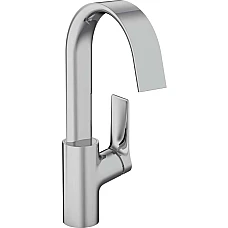 Змішувач для умивальника з поворотним носиком та донним клапаном pop-up Chrome HANSGROHE Vivenis 210 75030000