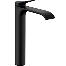 Змішувач для умивальника з донним клапаном pop-up Matt Black HANSGROHE Vivenis 250 75040670