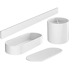 Набір аксесуарів 4 в 1 Hansgrohe WallStoris (27968700) білий матовий