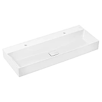Умывальник накладной 1200x480 Hansgrohe Xevolos E с двумя отверстиями под смеситель, без перелива 61104450