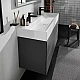 Умивальник накладний 1200x480 Hansgrohe Xevolos E з двома отворами під змішувач, без переливу 61104450