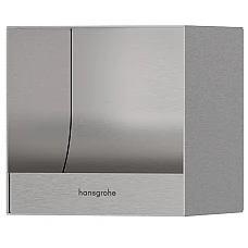 Вбудований тримач для туалетного паперу Hansgrohe XtraStoris Original 56065800 Brushed Stainless Steel