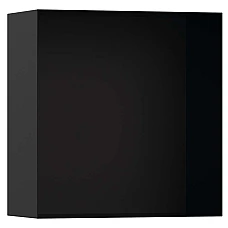 Настінна ніша з відкритою рамкою Matt Black Hansgrohe XtraStoris Minimalistic 56079670
