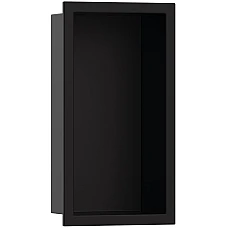 Настінна ніша з інтегрованою рамкою Hansgrohe XtraStoris Original 56092670 Matt Black 150 мм