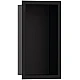 Настенная ниша с встроенной рамкой Hansgrohe XtraStoris Original 56092670 Matt Black 150 мм