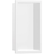 Настінна ніша з інтегрованою рамкою Hansgrohe XtraStoris Original 56092700 Matt White 150 мм
