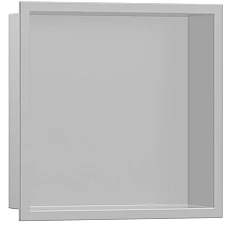 Настінна ніша з інтегрованою рамкою Hansgrohe XtraStoris Original 56093380 Concretegrey 300 мм