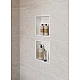 Настінна ніша з інтегрованою рамкою Hansgrohe XtraStoris Original 56093670 Matt Black 300 мм