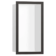 Настінна ніша з рамкою Brushed Black Chrome Hansgrohe XtraStoris Individual MW 56096340