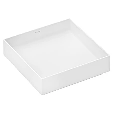 Умывальник накладной без перелива Hansgrohe Xuniva Evo E 400х400 60324700 белый матовый