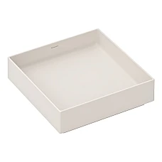 Умывальник накладной без перелива Hansgrohe Xuniva Evo E 400х400 60324780 песочный