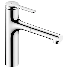 Змішувач для кухні з висувним виливом Hansgrohe Zesis M33 160 74822000 Chrome