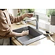 Змішувач для кухні з висувним виливом sBox Hansgrohe Zesis M33 160 74823000 Chrome