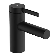 Змішувач для умивальника Hansgrohe Zesis S 70 CoolStart зі зливним клапаном pop-up 74710670 чорний матовий