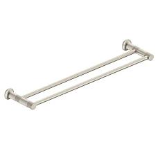 Тримач для рушника подвійний IMPRESE BRENTA нікель