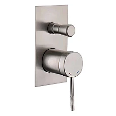 Змішувач прихованого монтажу для ванни IMPRESE BRENTA нікель