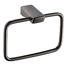 Тримач для рушника IMPRESE GRAFIKY чорний нікель