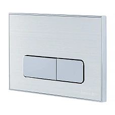 Клавіша змиву IMPRESE i7113 срібло сатин