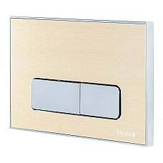 Клавіша змиву IMPRESE i7113 золото сатин