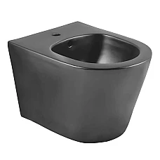 Біде підвісне IMPRESE JESS темно-сірий матовий