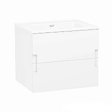 Тумба с умывальником 80 см IMPRESE KARLOV белый