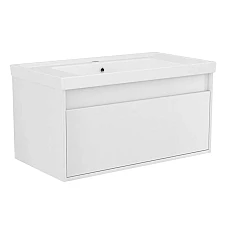 Тумба з умивальником 80 IMPRESE LABE білий